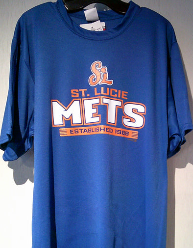 The jerseys of the St. Lucie Mets