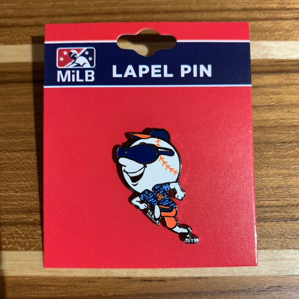 St. Lucie Mr. Met Mascot Lapel Pin